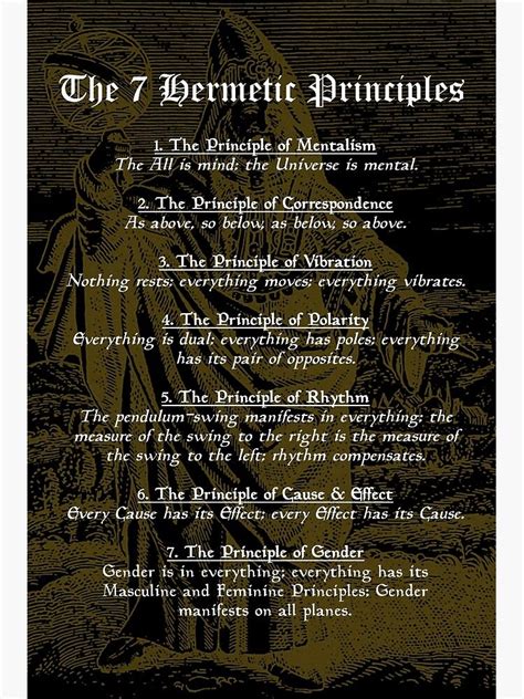 the seven principles of hermes trismegistus|7 hermetic principles chart.